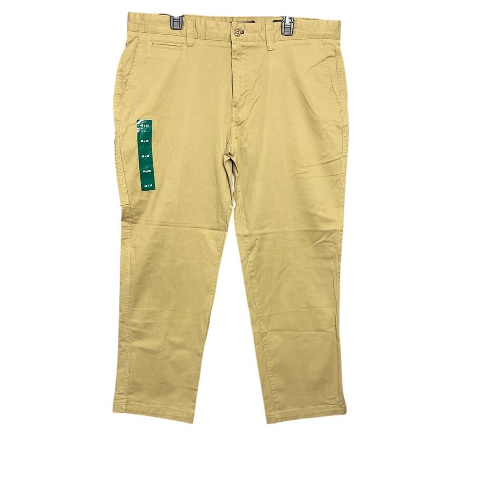 NWT WP Weatherproof 5 Pocket‎ Straight Leg Utility Chino Pants Men’s 40W x 32L